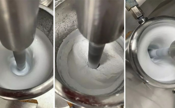 （图：涂料分散剂的润湿作用）