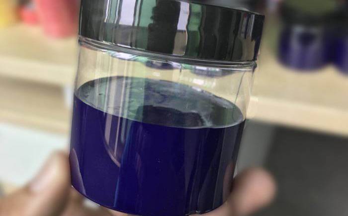 （图：颜料分散性差）