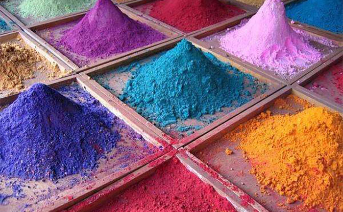 (图:纺织色浆的配置)