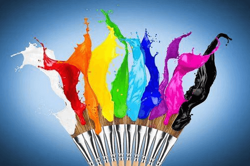 （图：水性涂料场景）