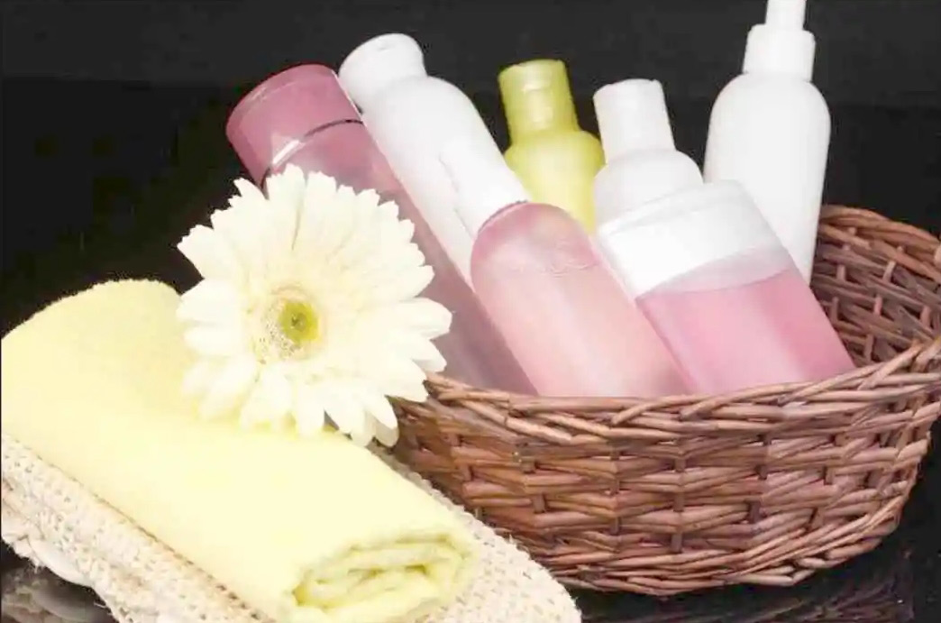 (图为日化用品展示图)